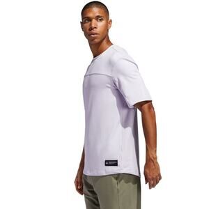 Adidas TKO Short Sleeve Shirt in Light Lavender